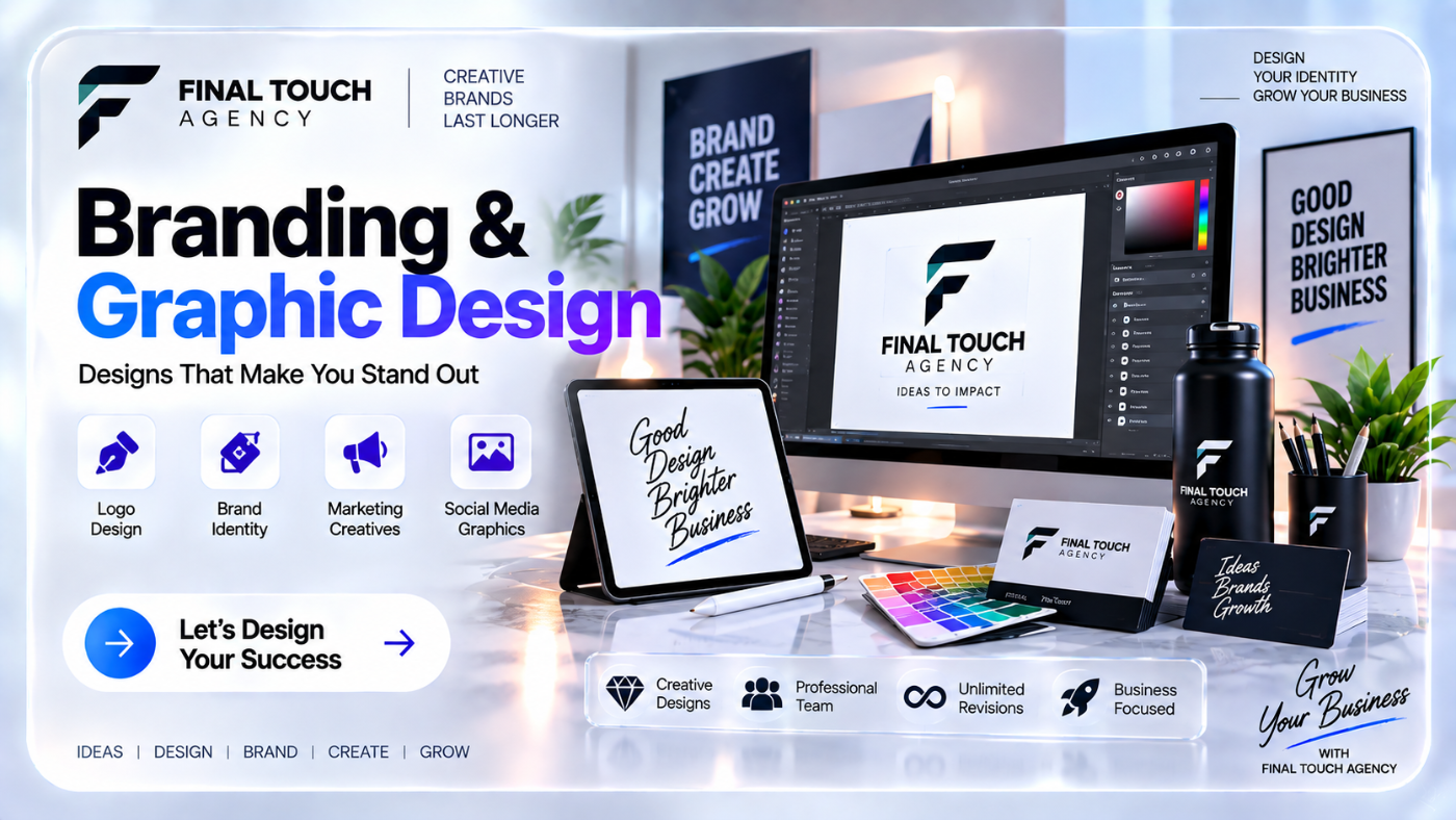Branding and Graphic Design - Final Touch Agency